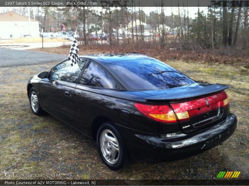 Black Gold / Tan 1997 Saturn S Series SC2 Coupe