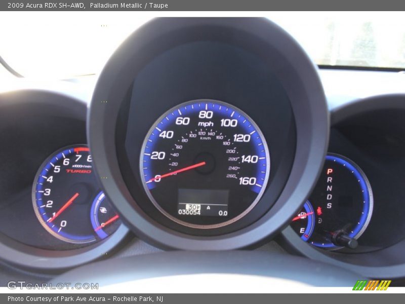 Palladium Metallic / Taupe 2009 Acura RDX SH-AWD