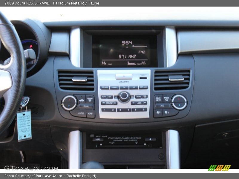 Palladium Metallic / Taupe 2009 Acura RDX SH-AWD