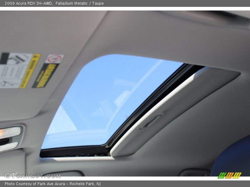 Palladium Metallic / Taupe 2009 Acura RDX SH-AWD
