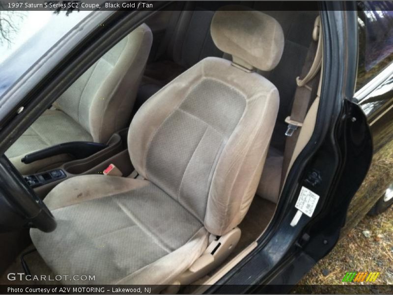Black Gold / Tan 1997 Saturn S Series SC2 Coupe