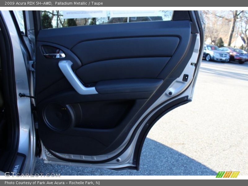 Palladium Metallic / Taupe 2009 Acura RDX SH-AWD