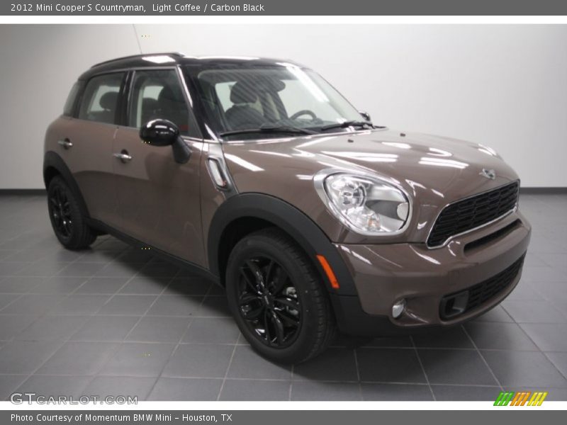 Light Coffee / Carbon Black 2012 Mini Cooper S Countryman