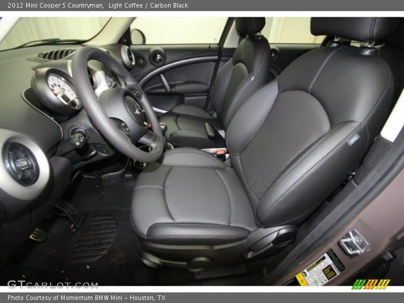 Light Coffee / Carbon Black 2012 Mini Cooper S Countryman