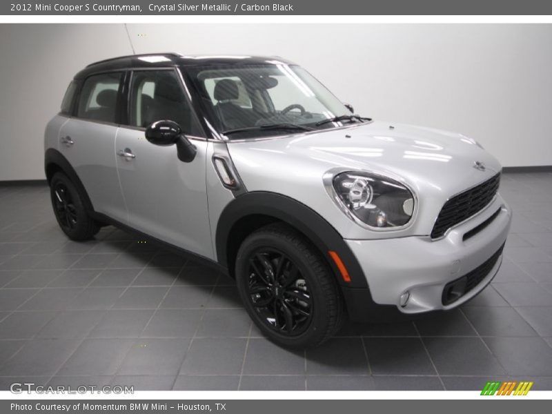 Crystal Silver Metallic / Carbon Black 2012 Mini Cooper S Countryman