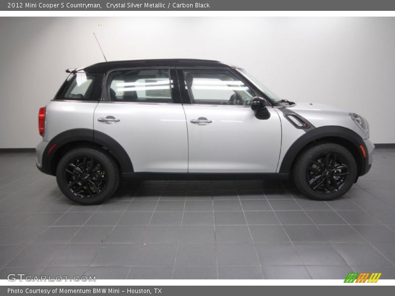 Crystal Silver Metallic / Carbon Black 2012 Mini Cooper S Countryman