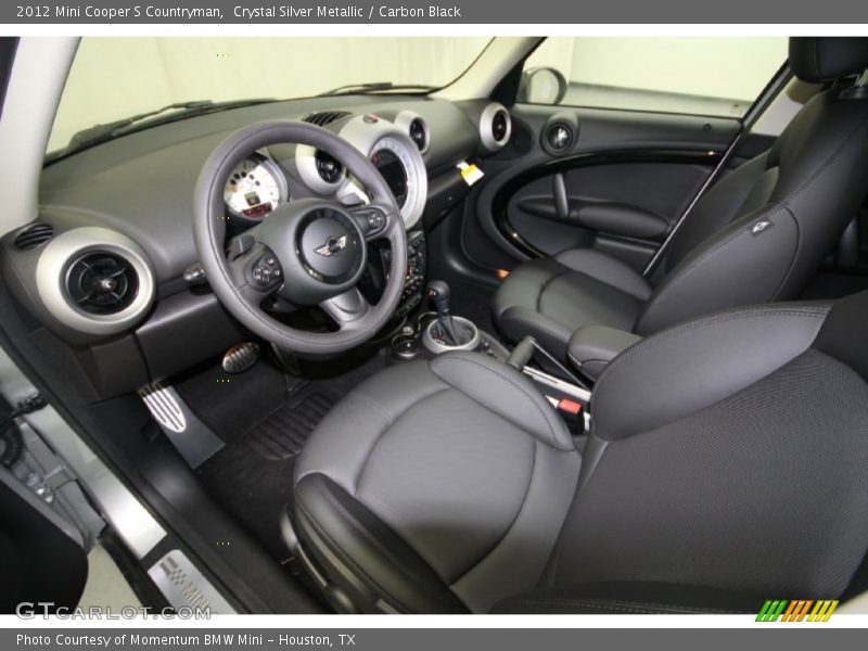 Crystal Silver Metallic / Carbon Black 2012 Mini Cooper S Countryman