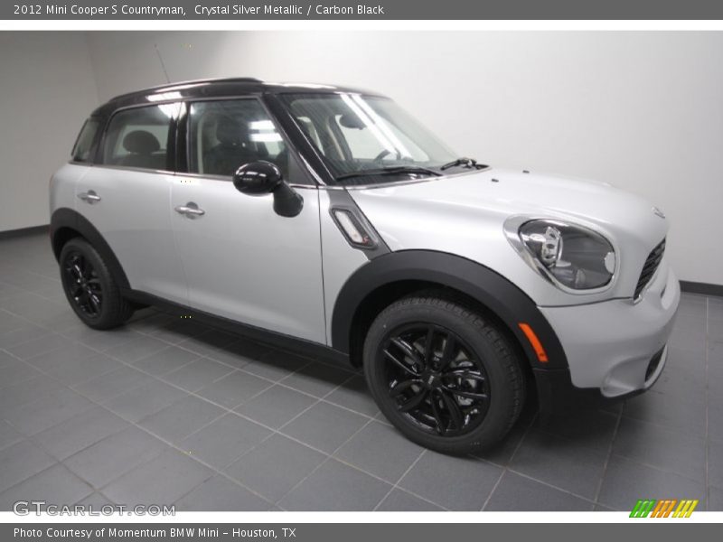 Crystal Silver Metallic / Carbon Black 2012 Mini Cooper S Countryman