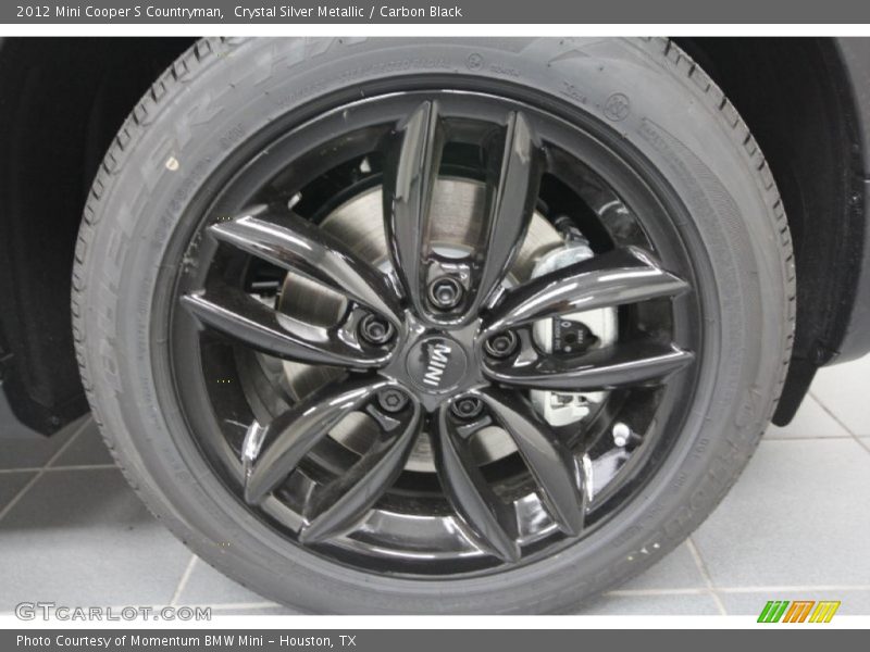 Crystal Silver Metallic / Carbon Black 2012 Mini Cooper S Countryman