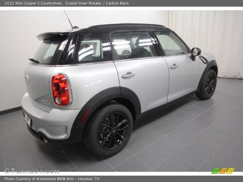 Crystal Silver Metallic / Carbon Black 2012 Mini Cooper S Countryman
