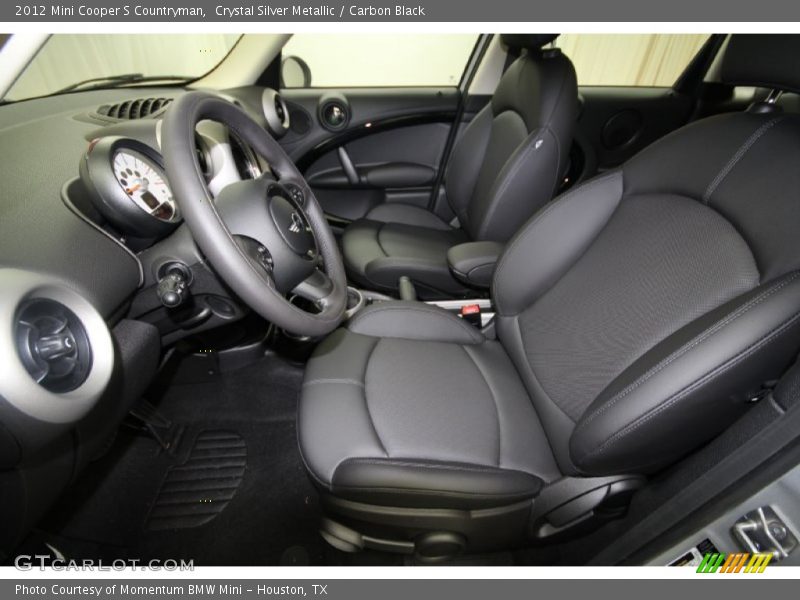 Crystal Silver Metallic / Carbon Black 2012 Mini Cooper S Countryman