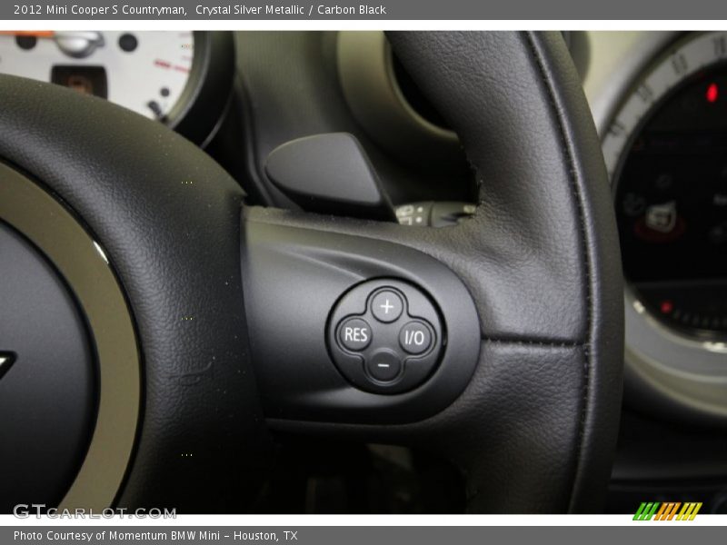 Crystal Silver Metallic / Carbon Black 2012 Mini Cooper S Countryman