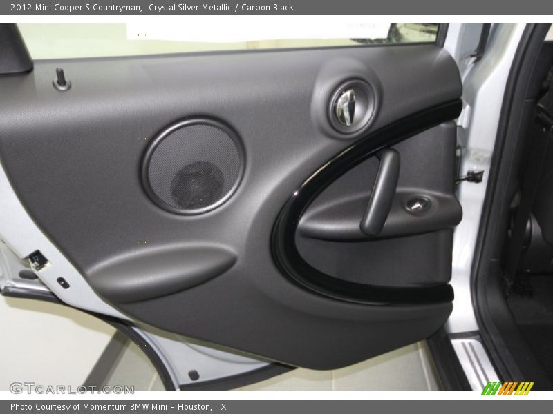 Crystal Silver Metallic / Carbon Black 2012 Mini Cooper S Countryman