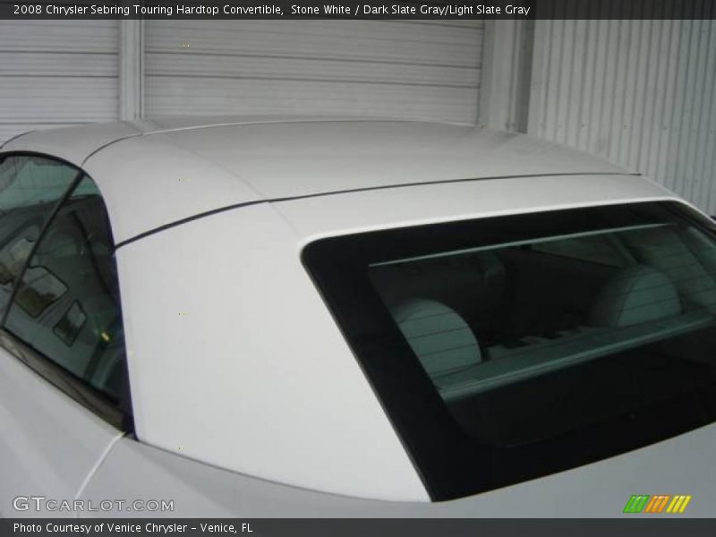 Stone White / Dark Slate Gray/Light Slate Gray 2008 Chrysler Sebring Touring Hardtop Convertible