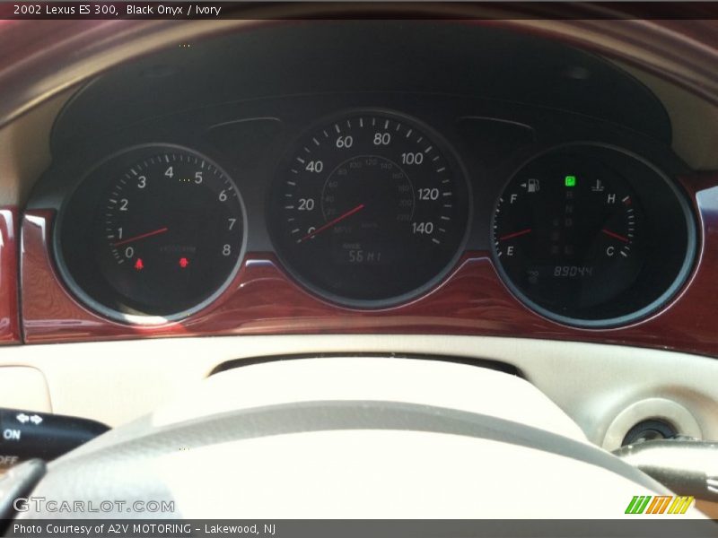 Black Onyx / Ivory 2002 Lexus ES 300