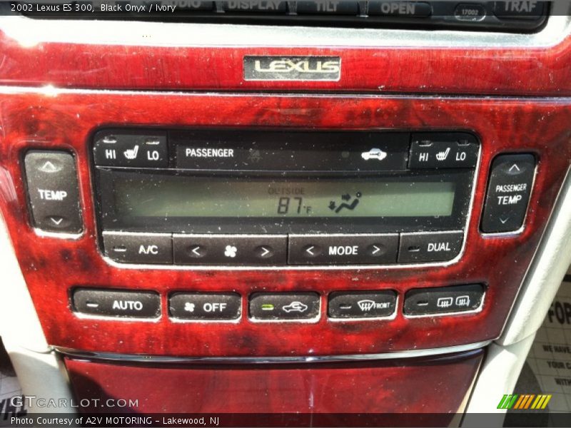 Black Onyx / Ivory 2002 Lexus ES 300