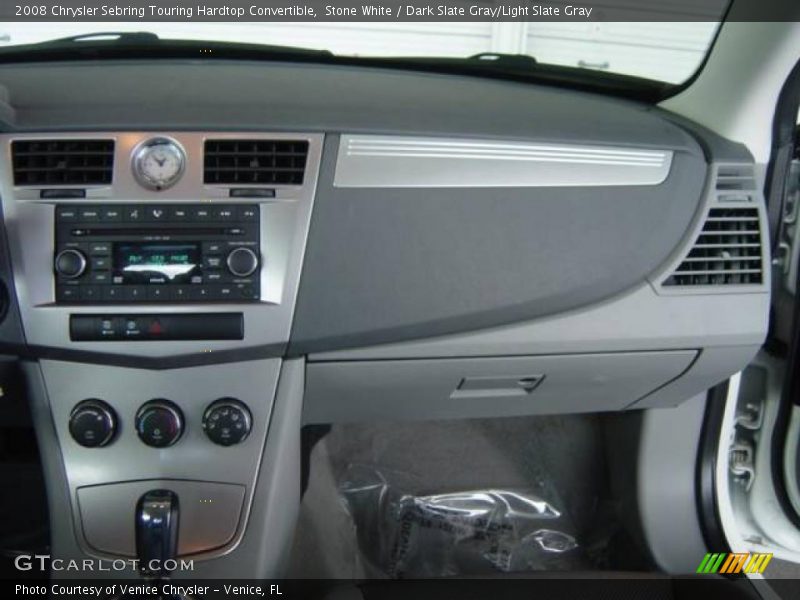 Stone White / Dark Slate Gray/Light Slate Gray 2008 Chrysler Sebring Touring Hardtop Convertible