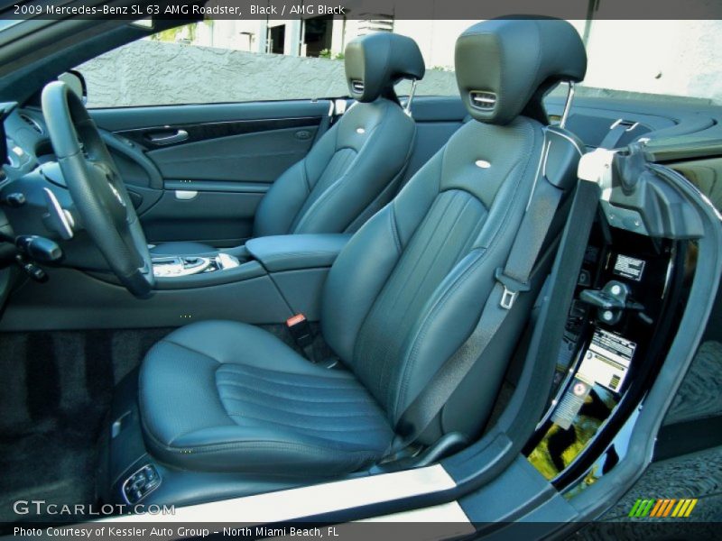 Front Seat of 2009 SL 63 AMG Roadster