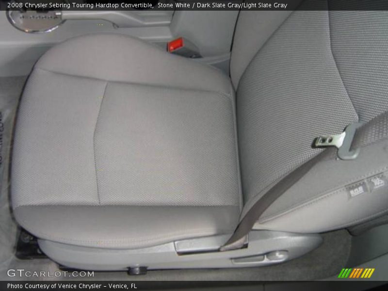 Stone White / Dark Slate Gray/Light Slate Gray 2008 Chrysler Sebring Touring Hardtop Convertible
