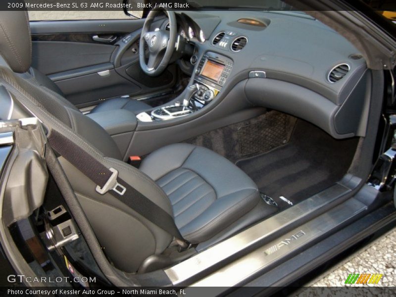 2009 SL 63 AMG Roadster AMG Black Interior