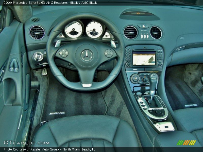 Black / AMG Black 2009 Mercedes-Benz SL 63 AMG Roadster