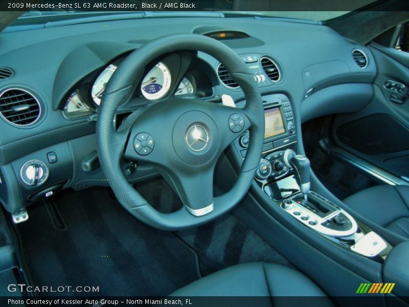 Dashboard of 2009 SL 63 AMG Roadster