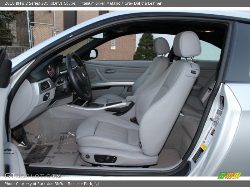  2010 3 Series 335i xDrive Coupe Gray Dakota Leather Interior