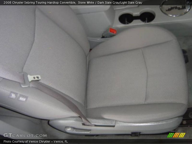 Stone White / Dark Slate Gray/Light Slate Gray 2008 Chrysler Sebring Touring Hardtop Convertible