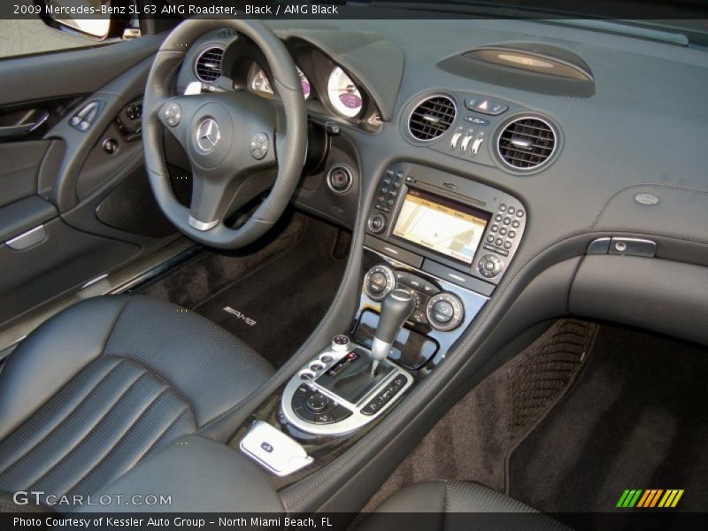  2009 SL 63 AMG Roadster AMG Black Interior