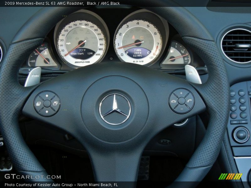  2009 SL 63 AMG Roadster Steering Wheel