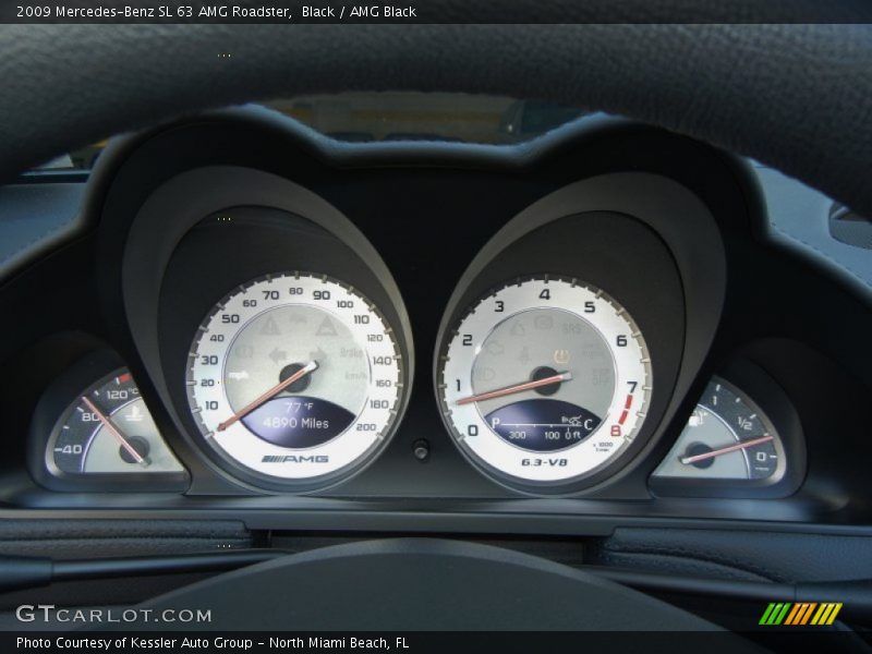  2009 SL 63 AMG Roadster 63 AMG Roadster Gauges