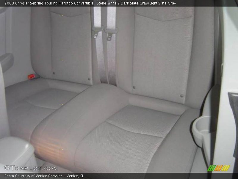 Stone White / Dark Slate Gray/Light Slate Gray 2008 Chrysler Sebring Touring Hardtop Convertible