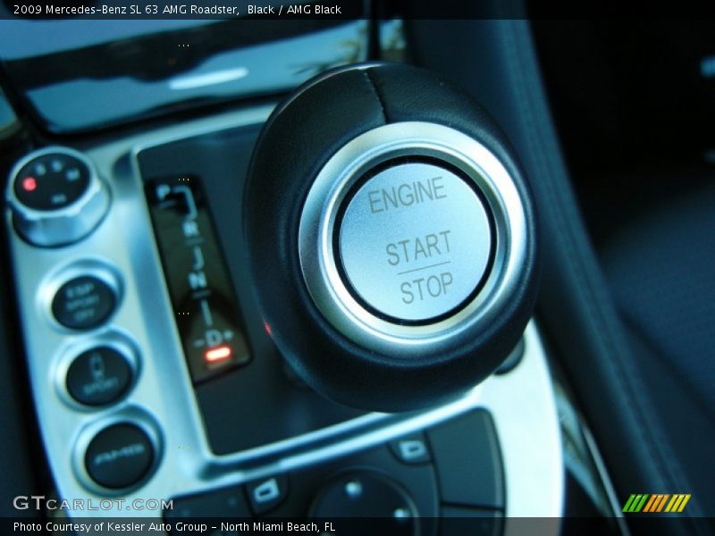 Controls of 2009 SL 63 AMG Roadster