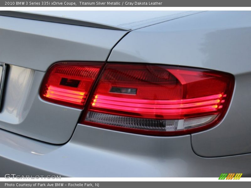 Titanium Silver Metallic / Gray Dakota Leather 2010 BMW 3 Series 335i xDrive Coupe