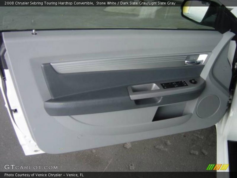 Stone White / Dark Slate Gray/Light Slate Gray 2008 Chrysler Sebring Touring Hardtop Convertible