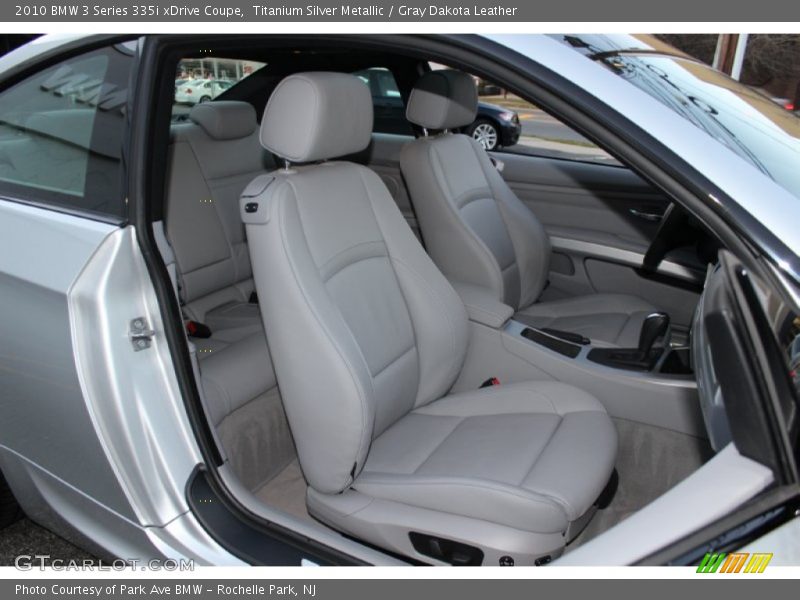  2010 3 Series 335i xDrive Coupe Gray Dakota Leather Interior