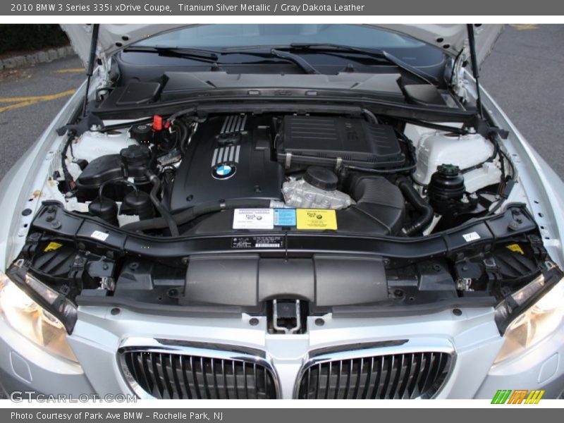  2010 3 Series 335i xDrive Coupe Engine - 3.0 Liter Twin-Turbocharged DOHC 24-Valve VVT Inline 6 Cylinder