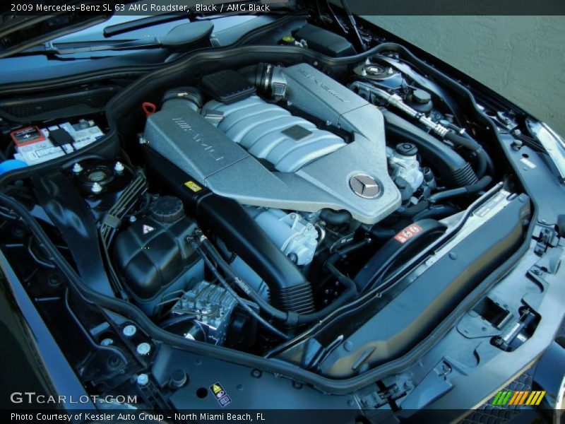  2009 SL 63 AMG Roadster Engine - 6.3 Liter AMG DOHC 32-Valve VVT V8