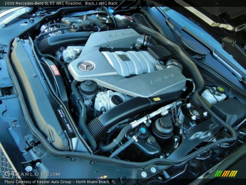  2009 SL 63 AMG Roadster Engine - 6.3 Liter AMG DOHC 32-Valve VVT V8