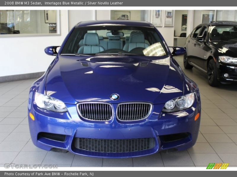 Interlagos Blue Metallic / Silver Novillo Leather 2008 BMW M3 Sedan
