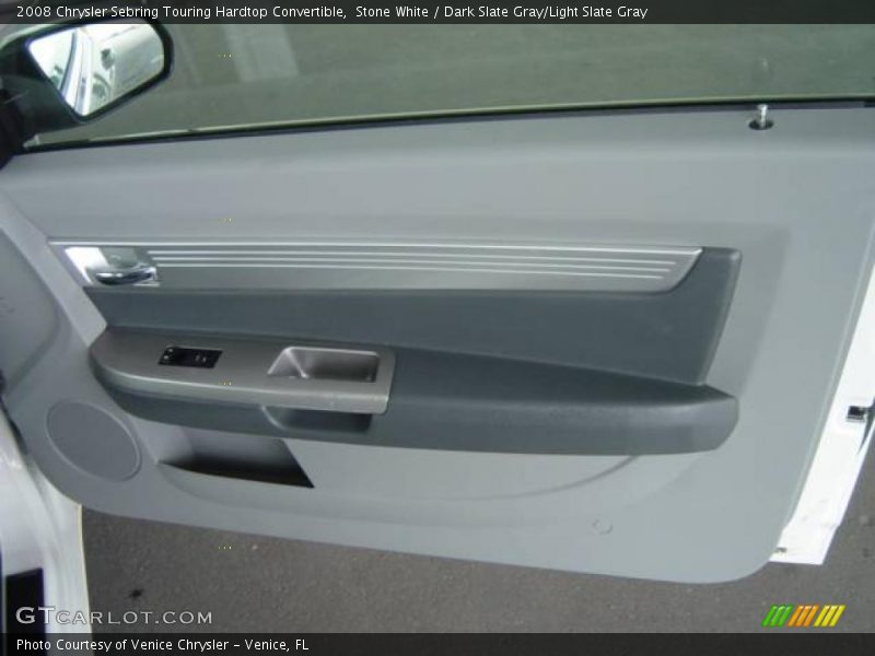 Stone White / Dark Slate Gray/Light Slate Gray 2008 Chrysler Sebring Touring Hardtop Convertible