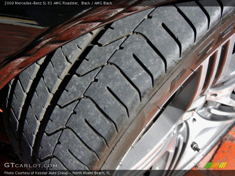 Black / AMG Black 2009 Mercedes-Benz SL 63 AMG Roadster