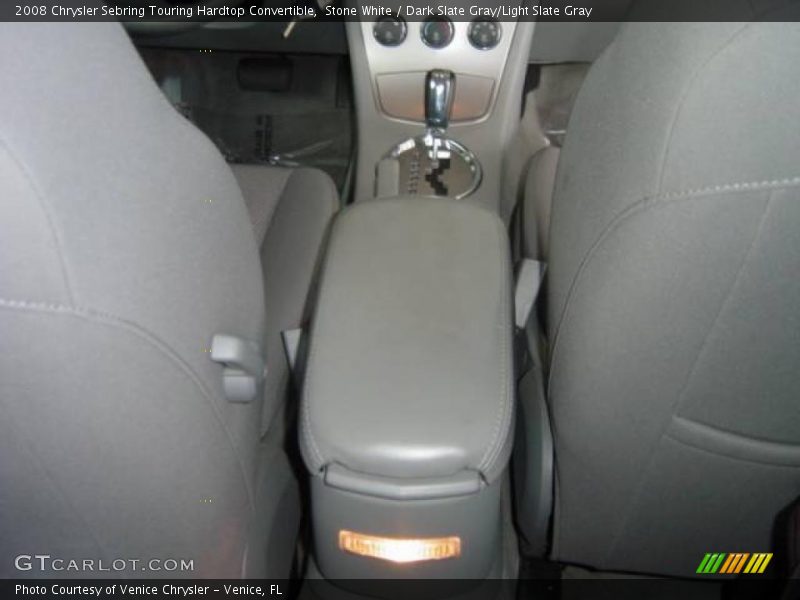 Stone White / Dark Slate Gray/Light Slate Gray 2008 Chrysler Sebring Touring Hardtop Convertible
