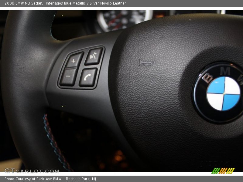 Interlagos Blue Metallic / Silver Novillo Leather 2008 BMW M3 Sedan