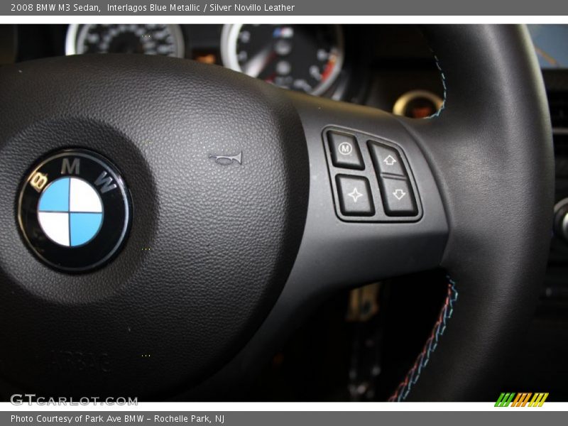 Interlagos Blue Metallic / Silver Novillo Leather 2008 BMW M3 Sedan