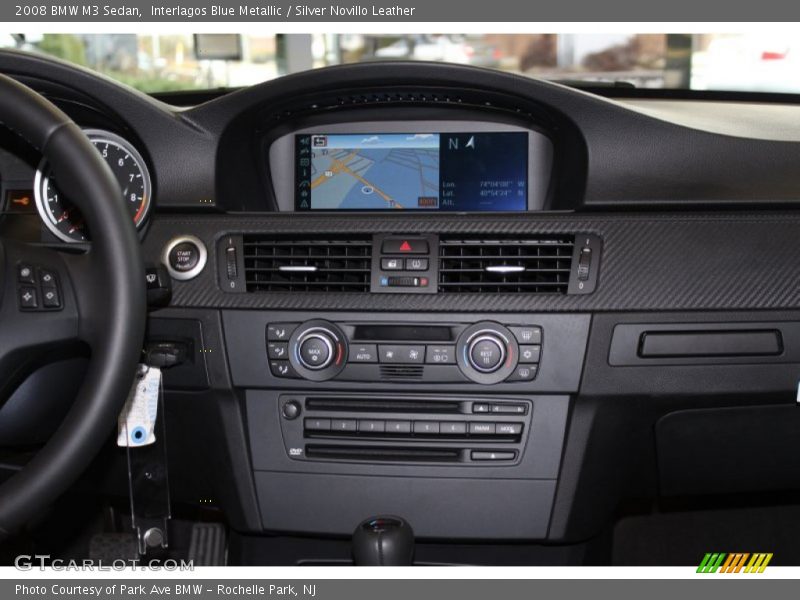 Interlagos Blue Metallic / Silver Novillo Leather 2008 BMW M3 Sedan