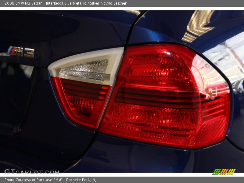 Interlagos Blue Metallic / Silver Novillo Leather 2008 BMW M3 Sedan