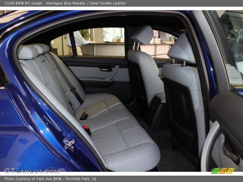 Interlagos Blue Metallic / Silver Novillo Leather 2008 BMW M3 Sedan