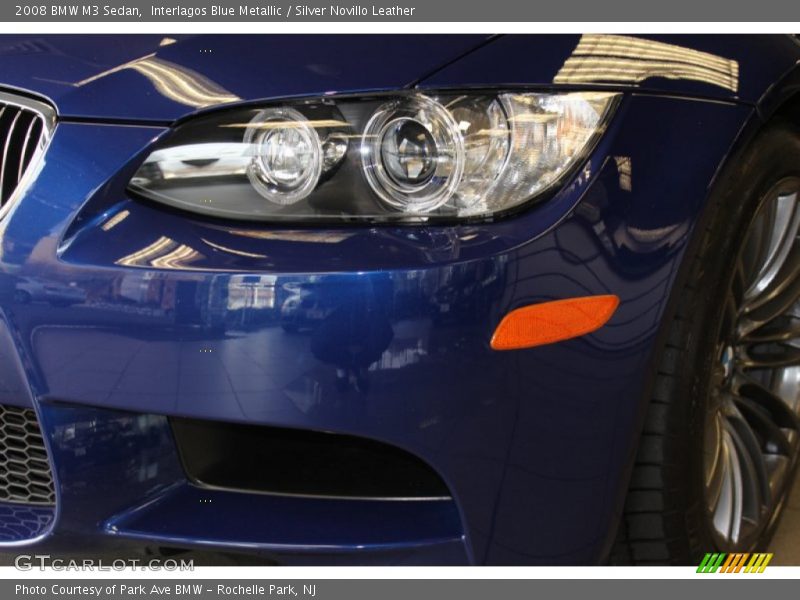 Interlagos Blue Metallic / Silver Novillo Leather 2008 BMW M3 Sedan