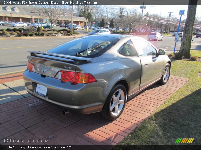 Desert Silver Metallic / Titanium 2003 Acura RSX Sports Coupe